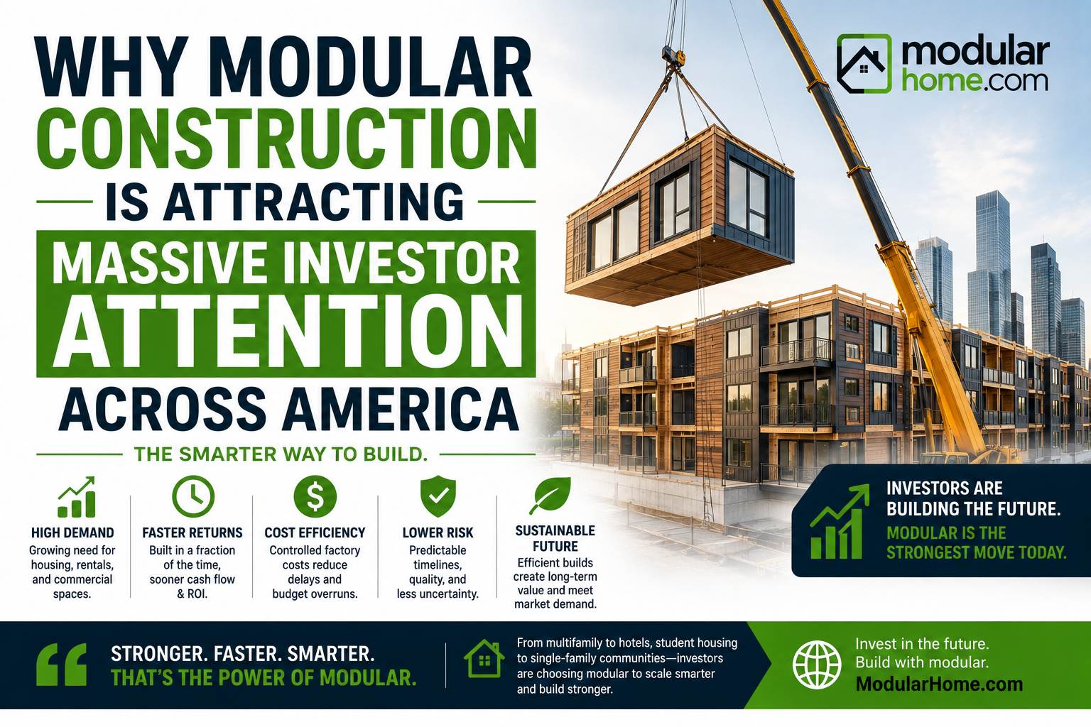 Why Modular Construction Is Attracting Massive Investor Attention Across America