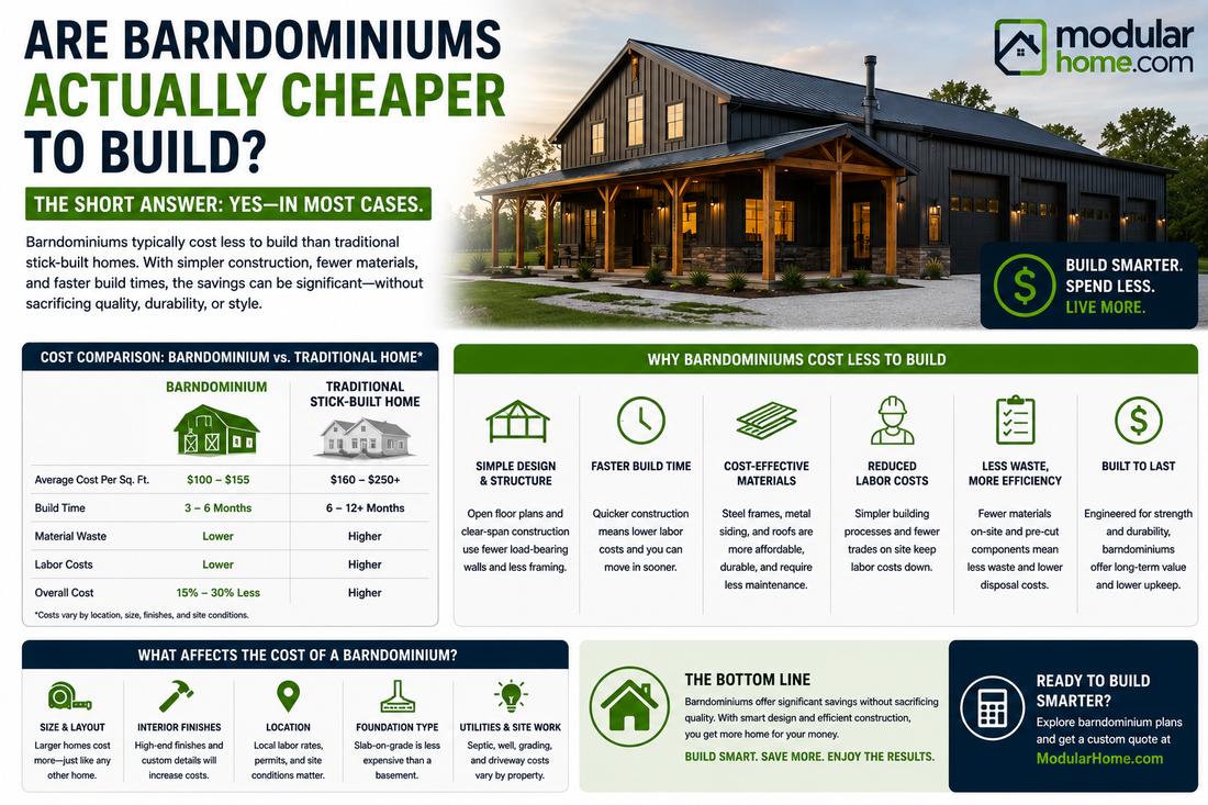 Are Barndominiums Actually Cheaper to Build? The Truth About Modern Barndo Costs