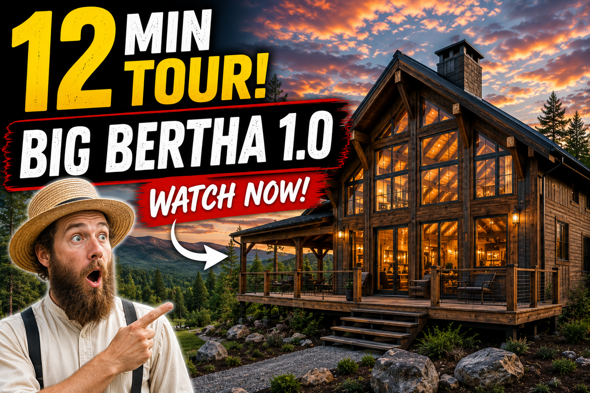 ONLY $79K FOR THIS BIG BERTHA 1.0 MODULAR CABIN?! | Watch This 12 Minute Tour