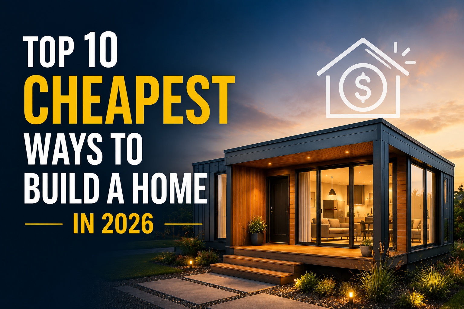 Top 10 Cheapest Ways to Build a Home in 2026