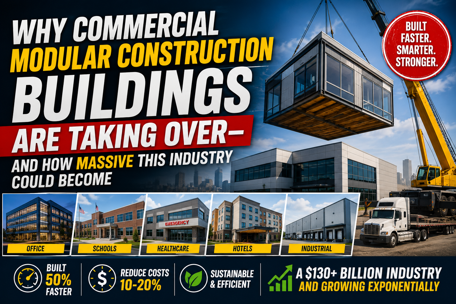 Why Commercial Modular Construction Buildings Are Taking Over — And How Massive This Industry Could Become