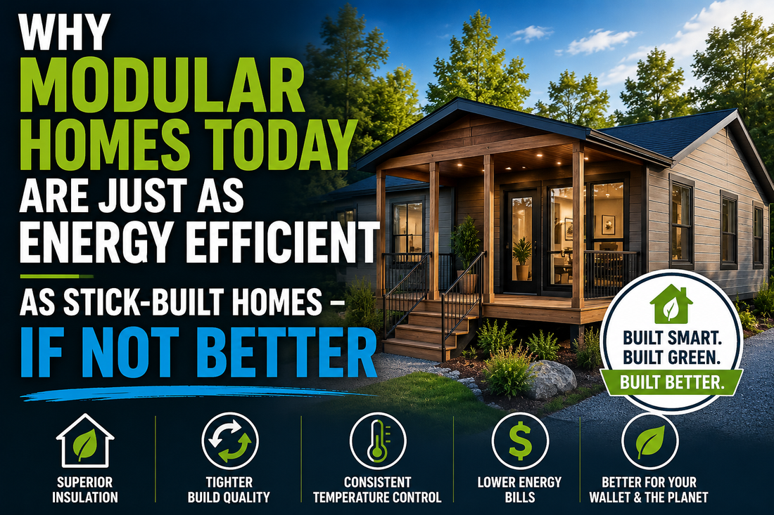Why Modular Homes Today Are Just as Energy Efficient as Stick-Built Homes — If Not BETTER