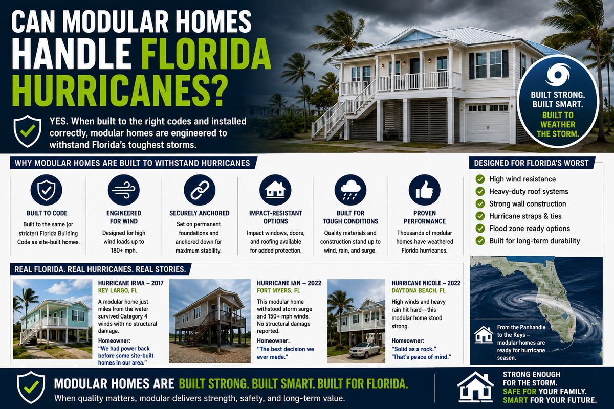 Can Modular Homes Handle Florida Hurricanes?