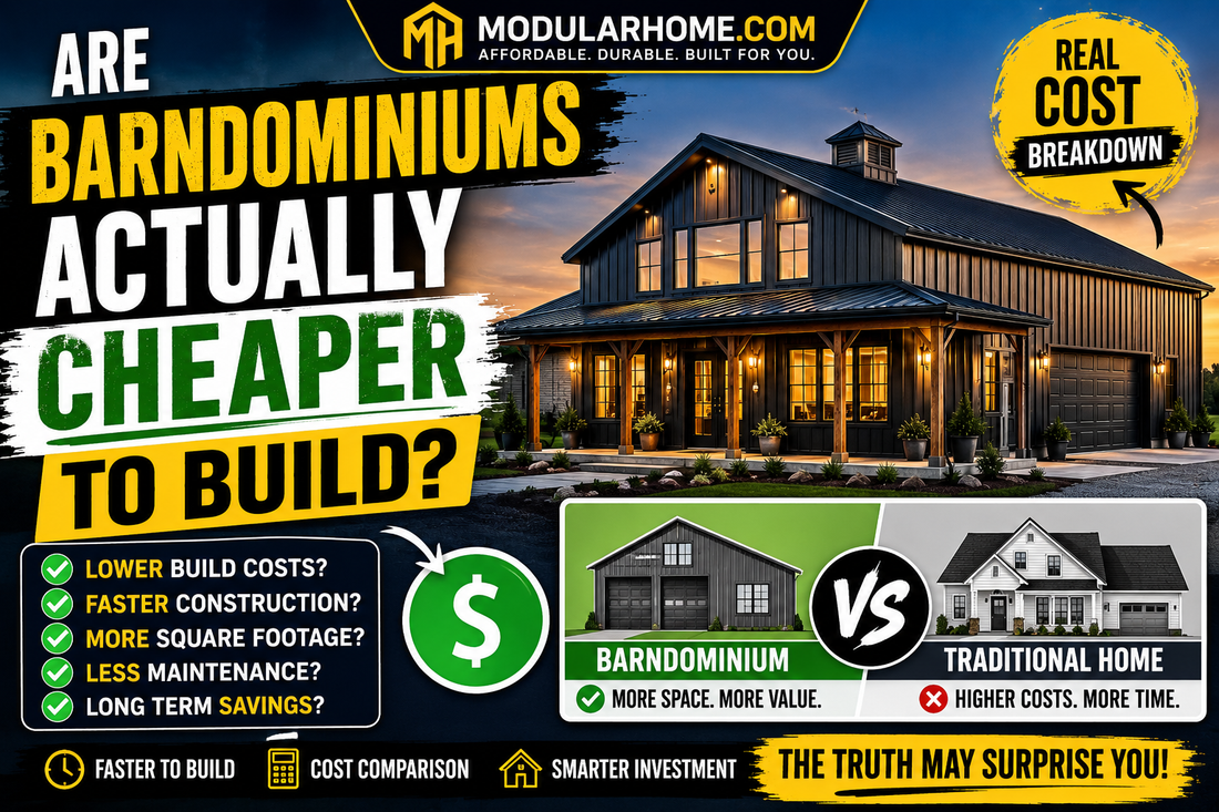 Are Barndominiums Actually Cheaper to Build? The Truth About Barndo Pricing in 2026
