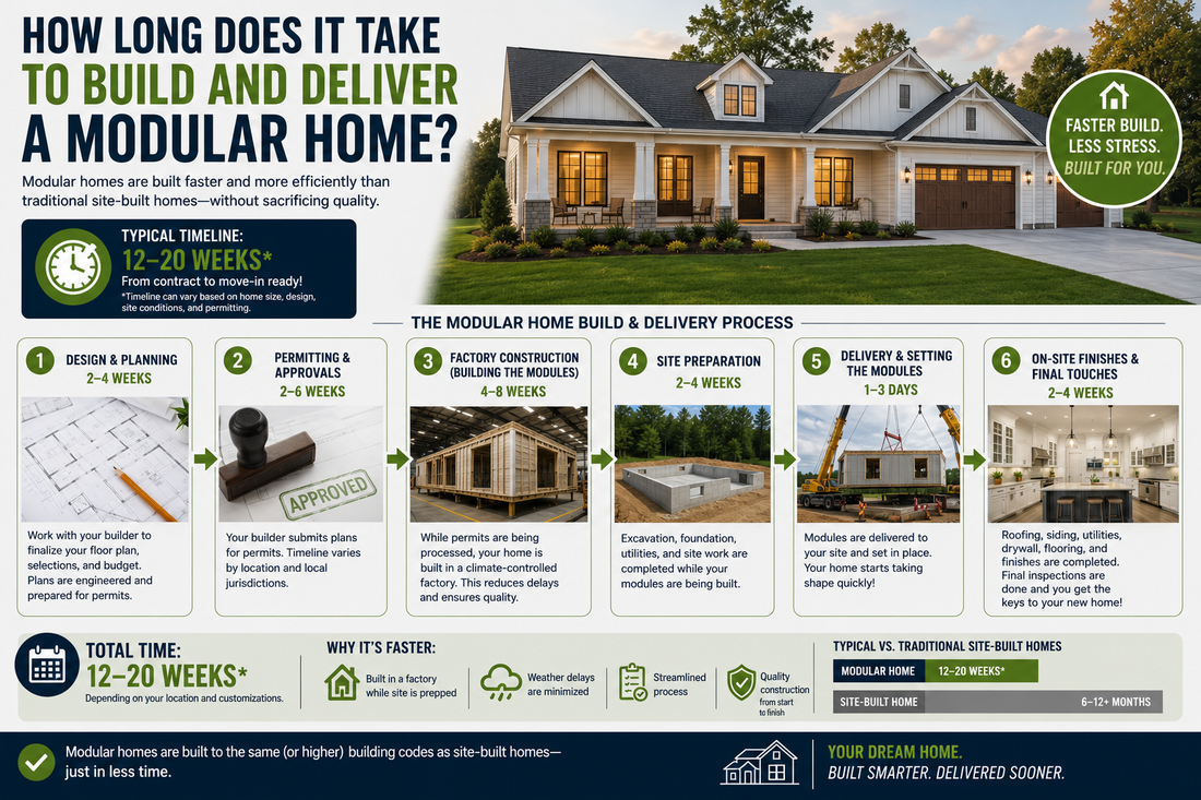 How Long Does It Take to Build and Deliver a Modular Home?