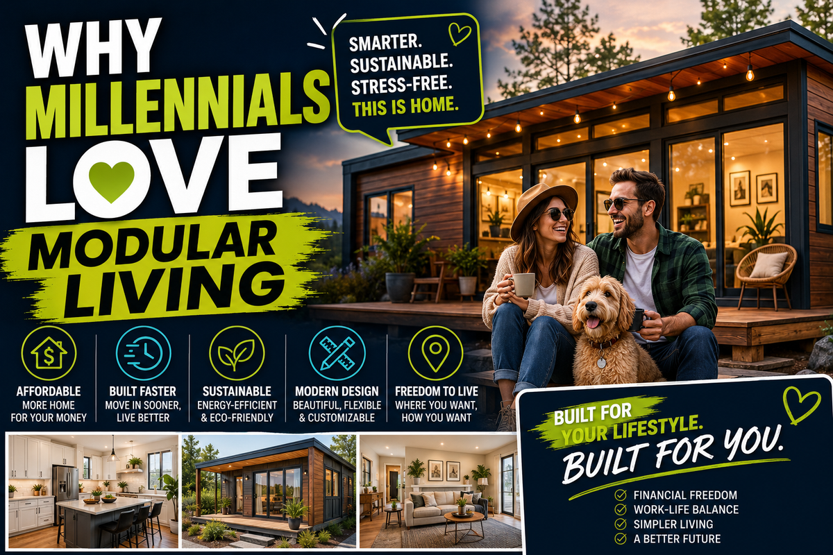 Why Millennials Love Modular Living