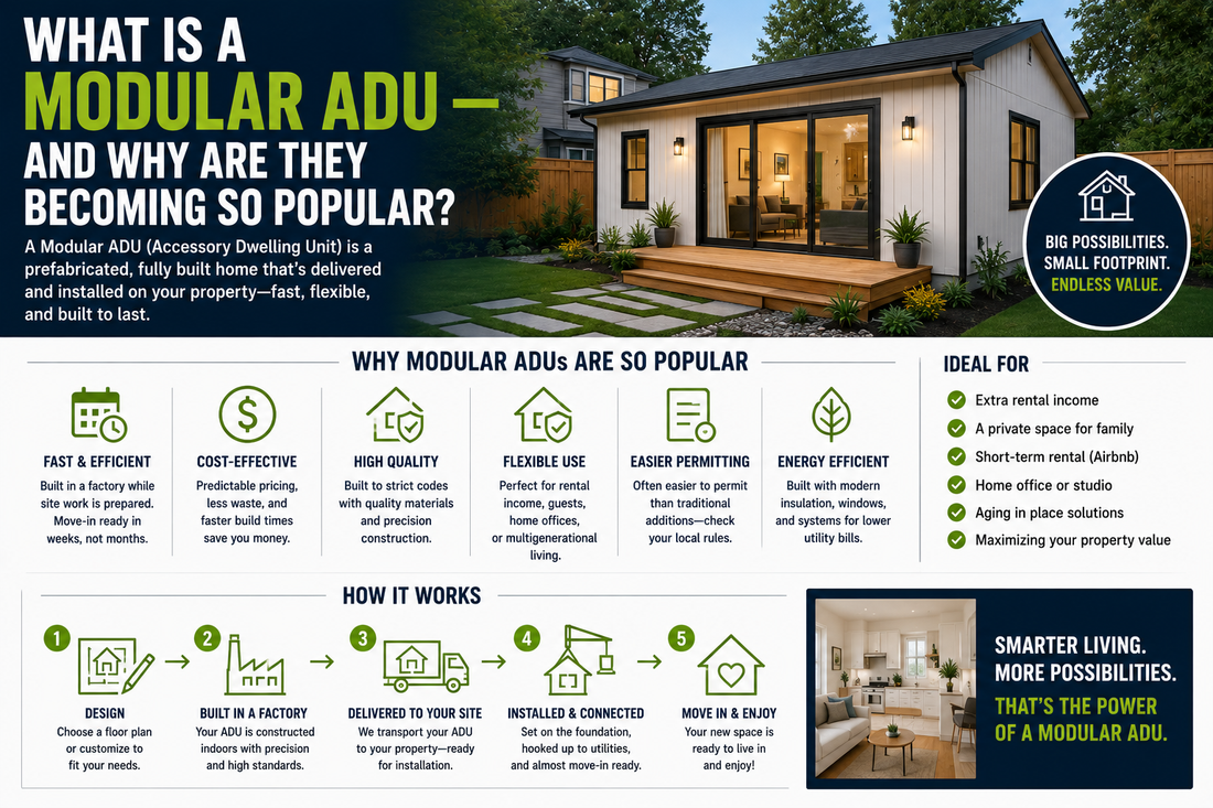 What Is a Modular ADU — And Why Are They Becoming So Popular?