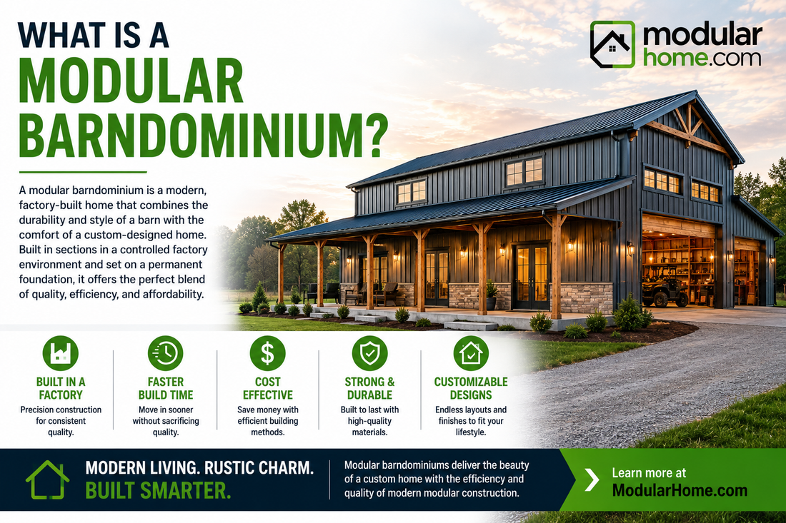 What Is a Modular Barndominium?
