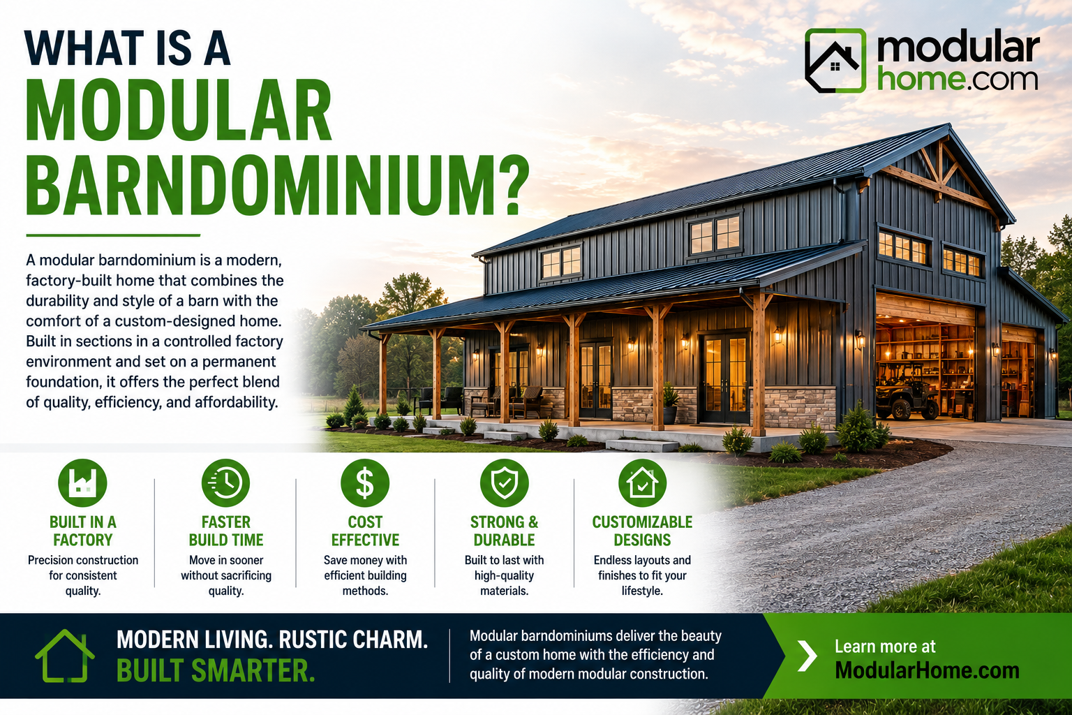 What Is a Modular Barndominium?
