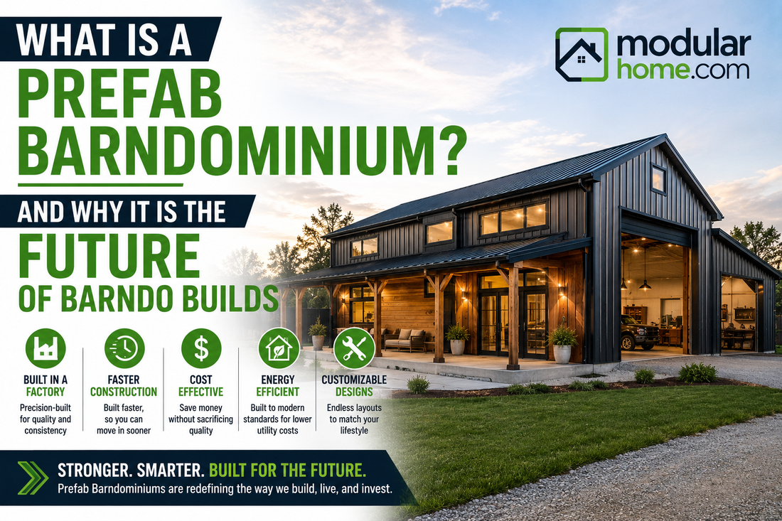 What Is a Prefab Barndominium? And Why It Is the Future of Barndo Builds