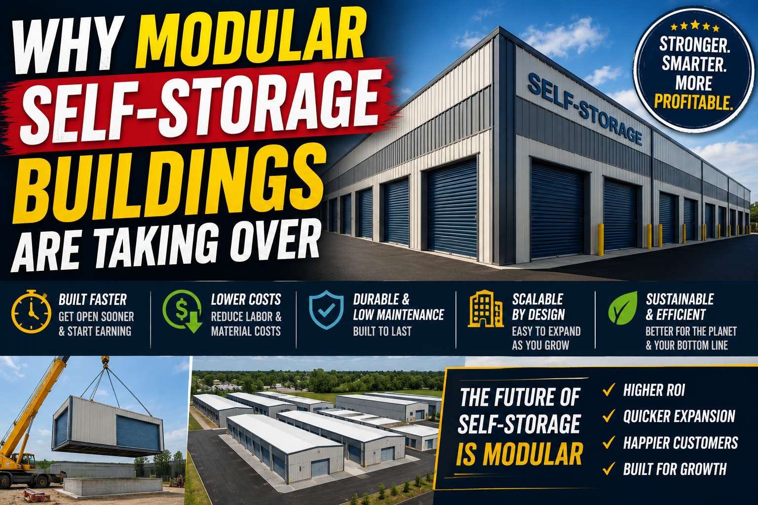 Why Modular Self-Storage Buildings Are Taking Over