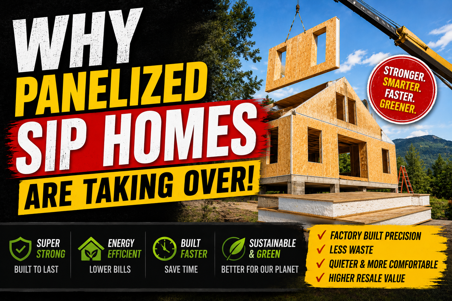 Why Panelized SIP Homes Are Taking Over