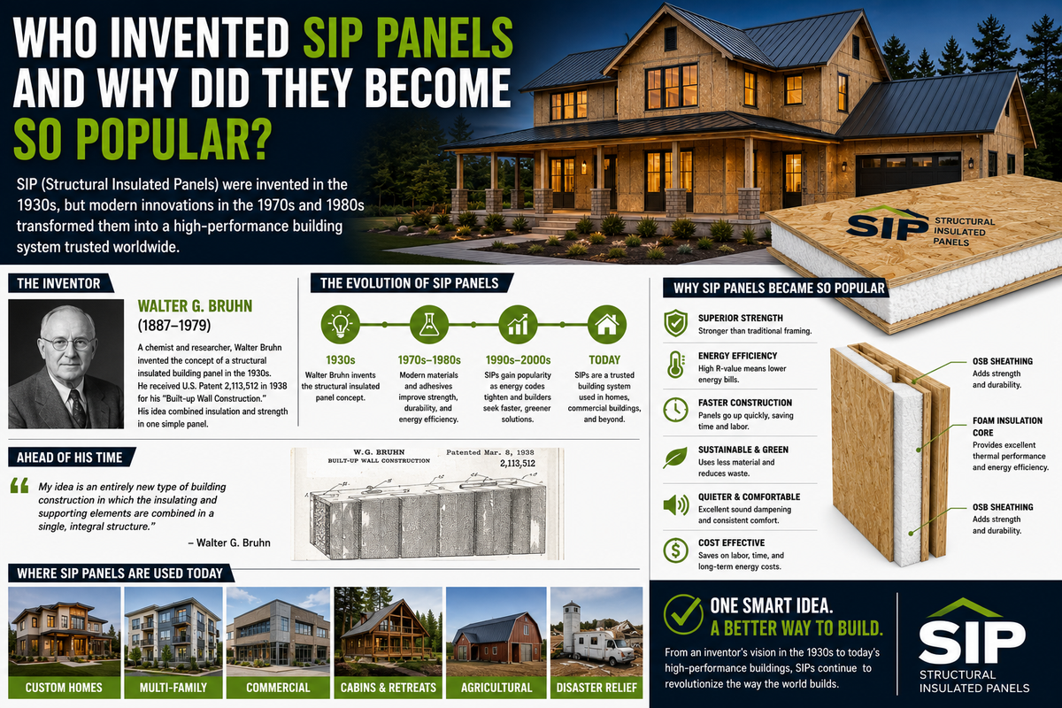 Who Invented SIP Panels and Why Did They Become So Popular?