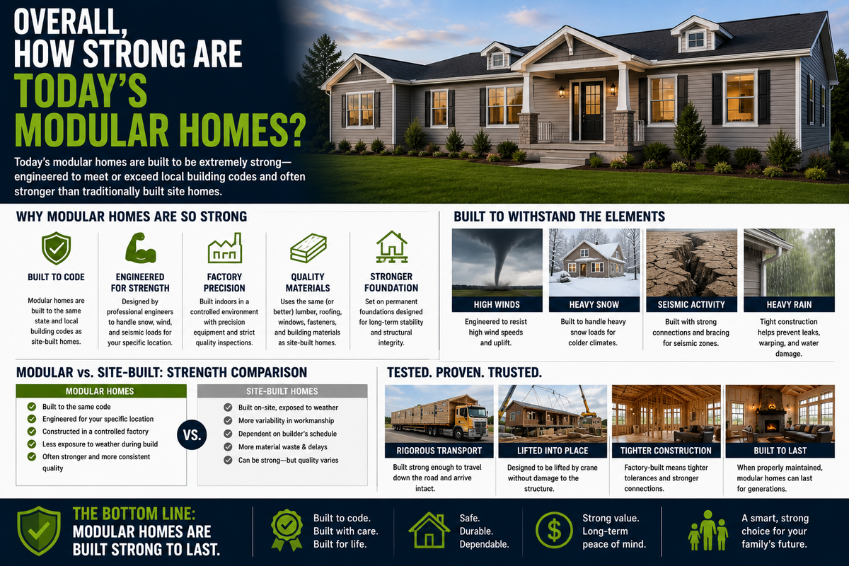 Overall, How Strong Are Today’s Modular Homes?