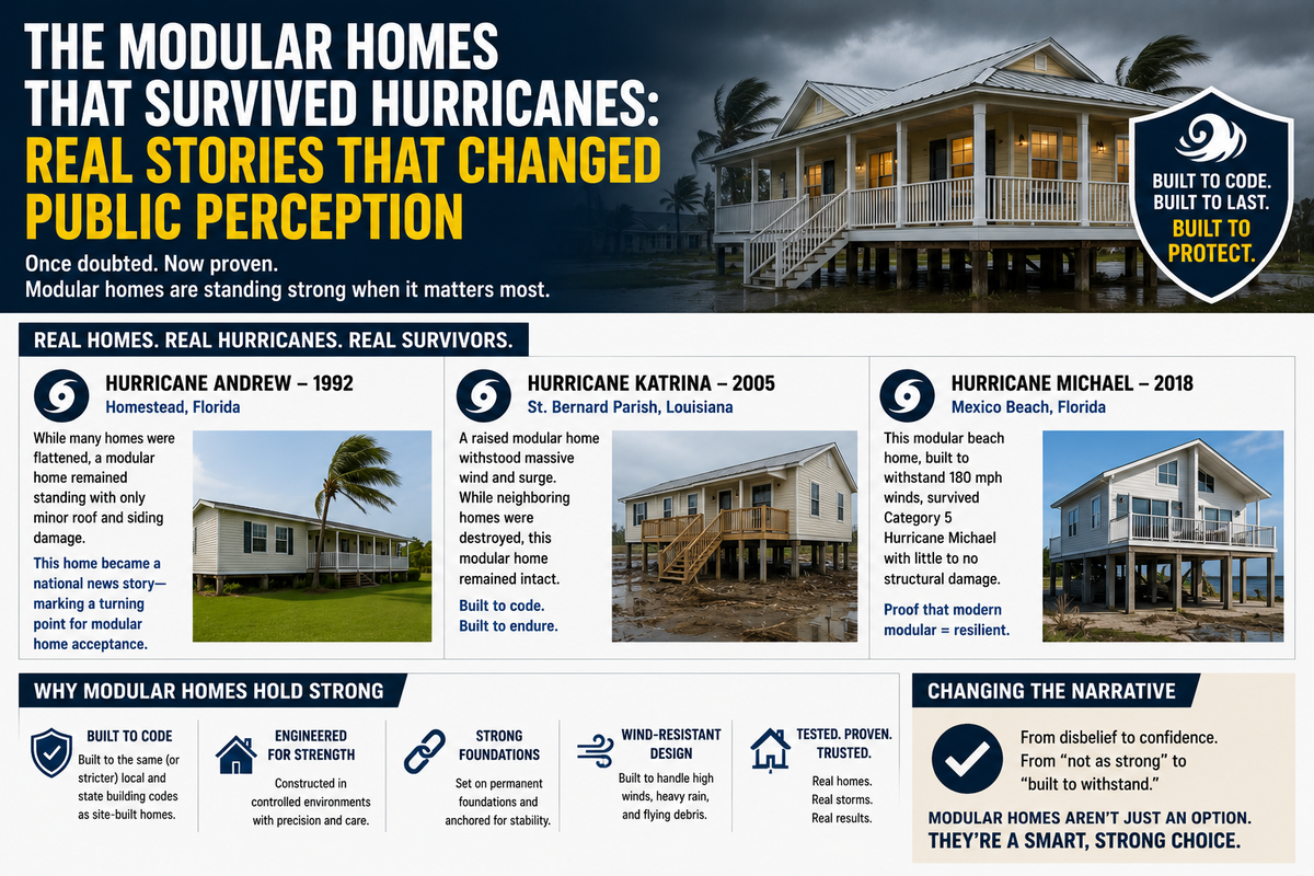 The Modular Homes That Survived Hurricanes: Real Stories That Changed Public Perception