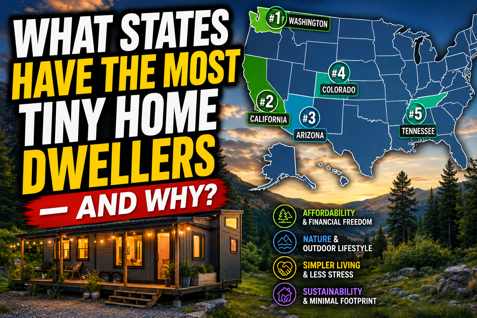 What States Have the Most Tiny Home Dwellers — And Why?