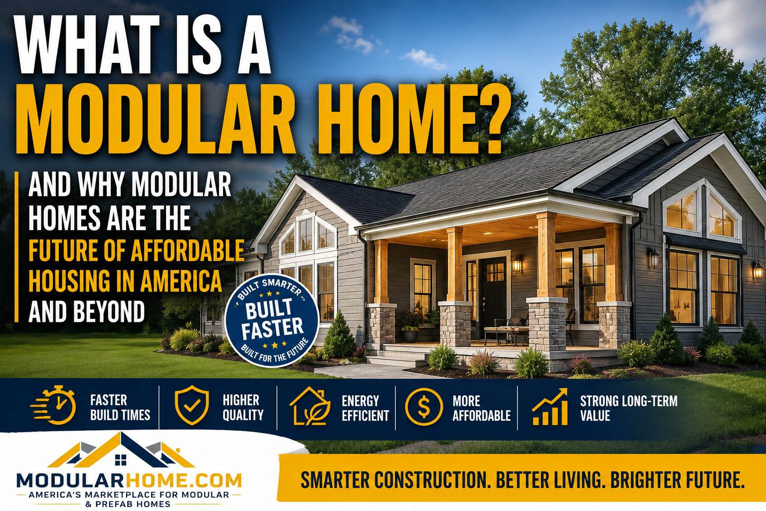 What Is a Modular Home? And Why Modular Homes Are the Future of Affordable Housing in America and Beyond