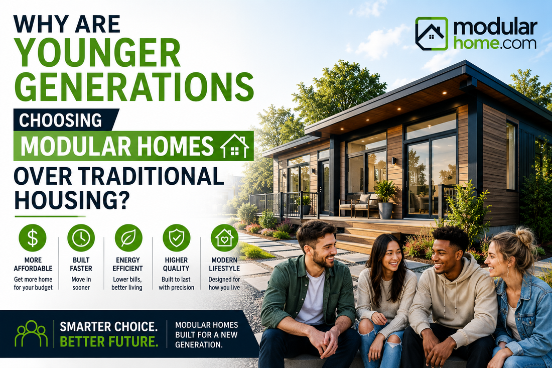 Why Are Younger Generations Choosing Modular Homes Over Traditional Housing?