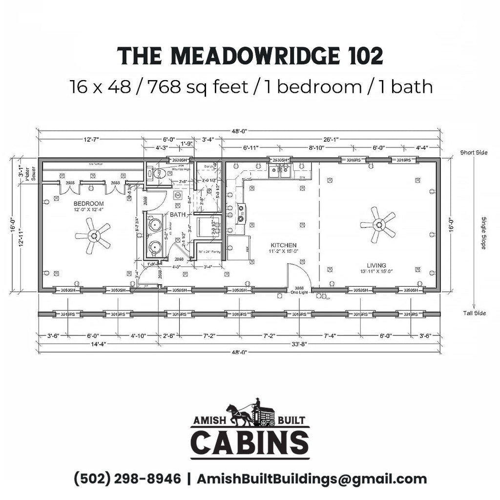 The Meadow Ridge ADU Cabin Series ( WYOMING PRICING )