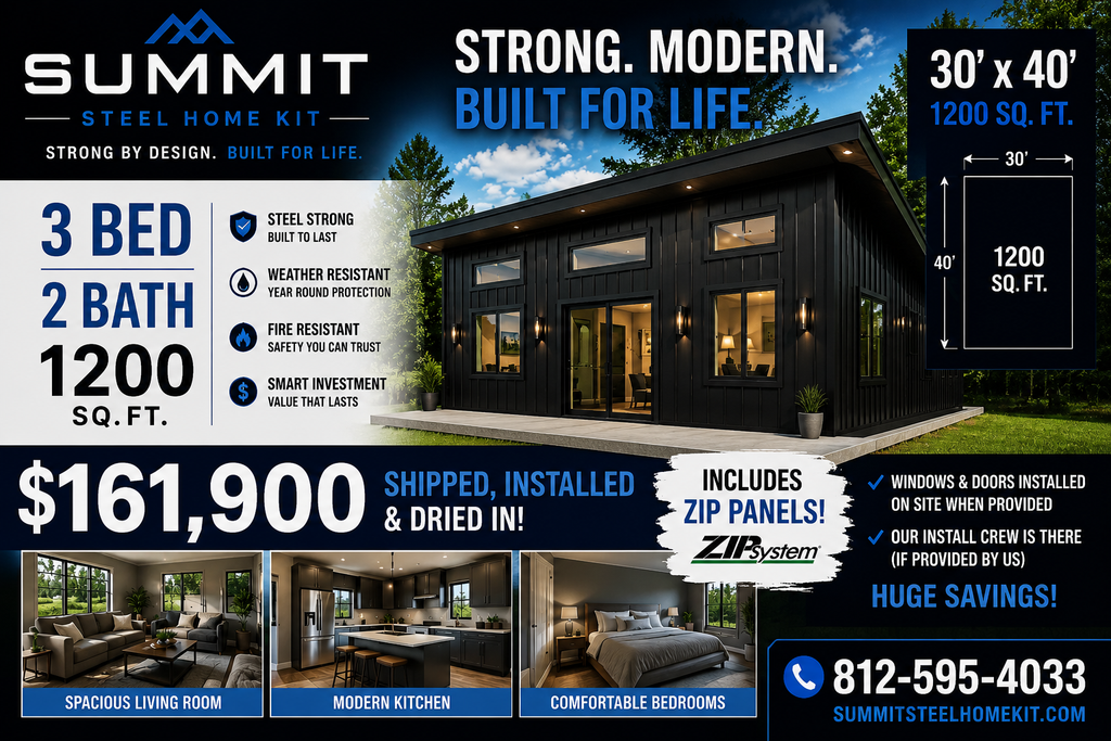 The Summit Steel Home Kit