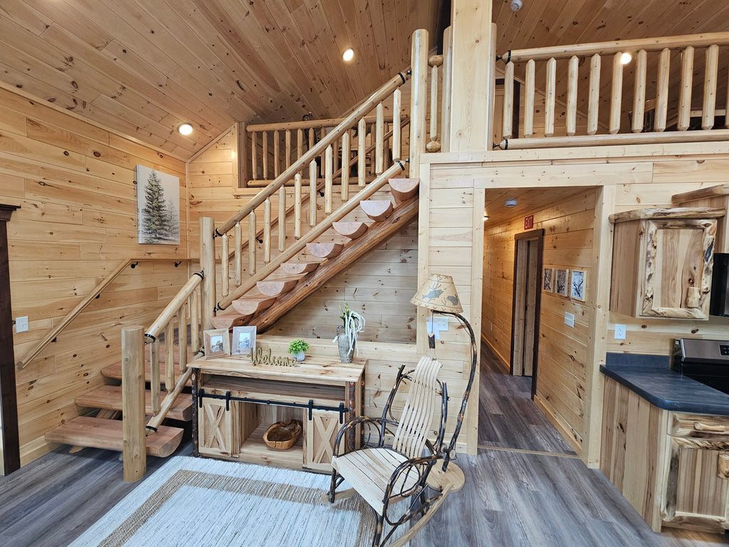 APPALACHIAN CABIN  (Shipping and Set up based on the location of your state)