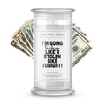 I'm Going to ride You Like a Stolen Bike Tonight! Money Funny Candles