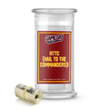 Washington Commanders HAIL TO THE COMMANDERS! Cash Candle