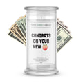 Congrats On Your New Butt Money Funny Candles