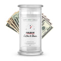 Fueled By Coffee and Chaos Money Funny Candles