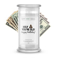 Holy Shit You're OLD! Happy Birthday Money Funny Candles