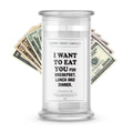 i want to eat you for breakfast money funny candles