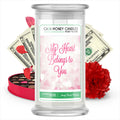 My Heart Belongs To You Cash Money Candle