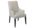 Amish Made Alcott Straight Top Arm Chair with Upholstered Arms