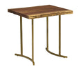 Live Edge Orbit End Table