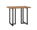 Amish Made Live Edge T Base End Table