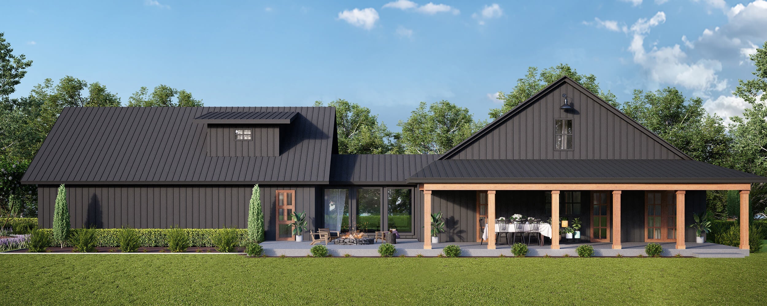 The Midnight Ridge Steel Barndo House Kit