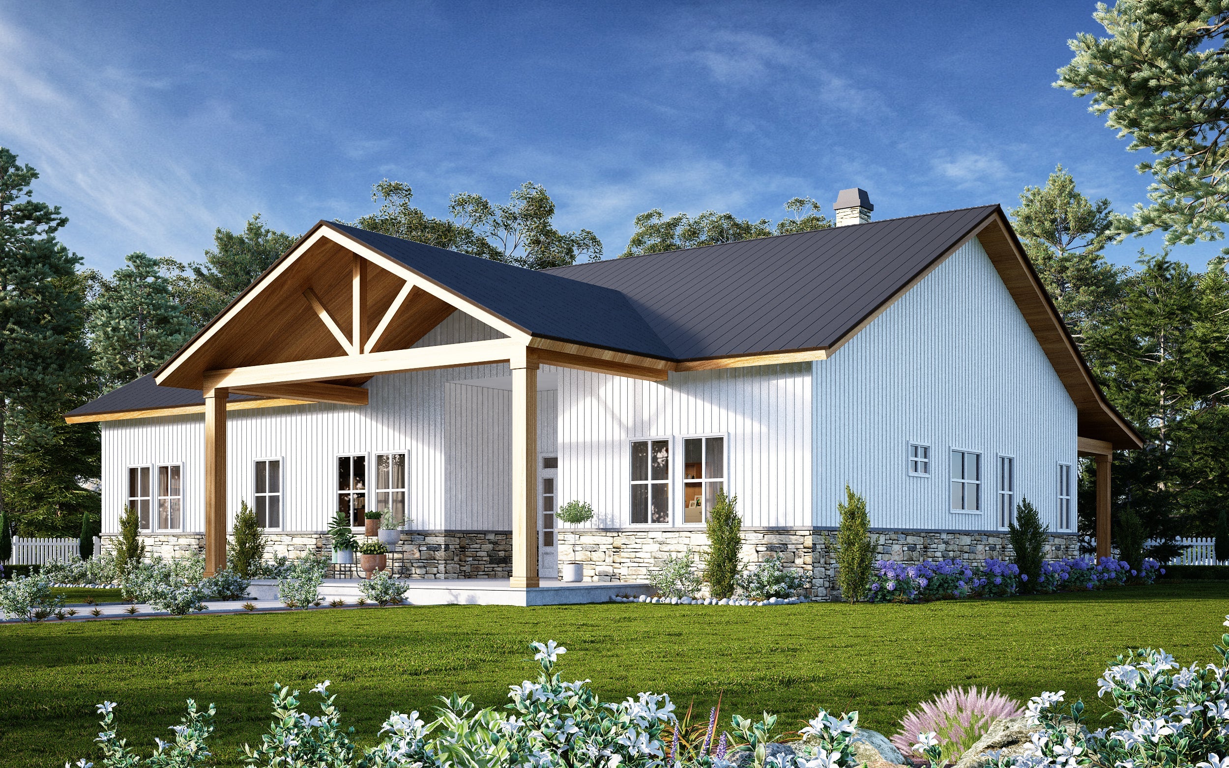 The Ironhide Lodge Steel Barndo House Kit