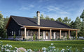 The Steelhide Lodge Steel Barndo House Kit