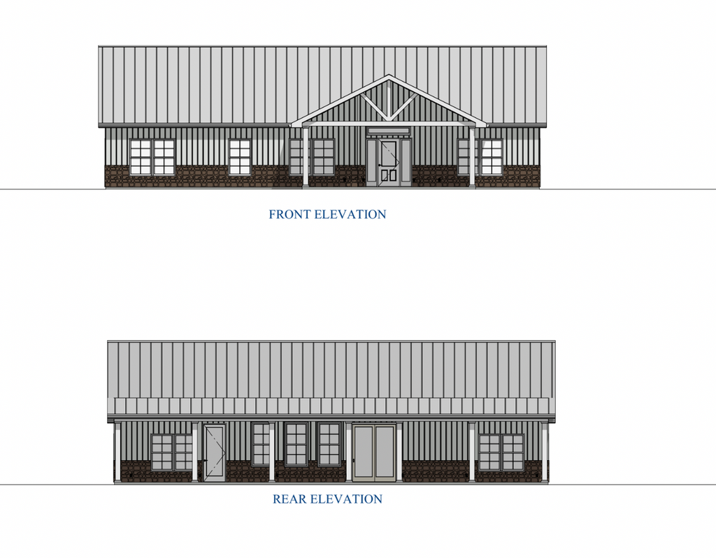 The Steelhide Lodge Steel Barndo House Kit