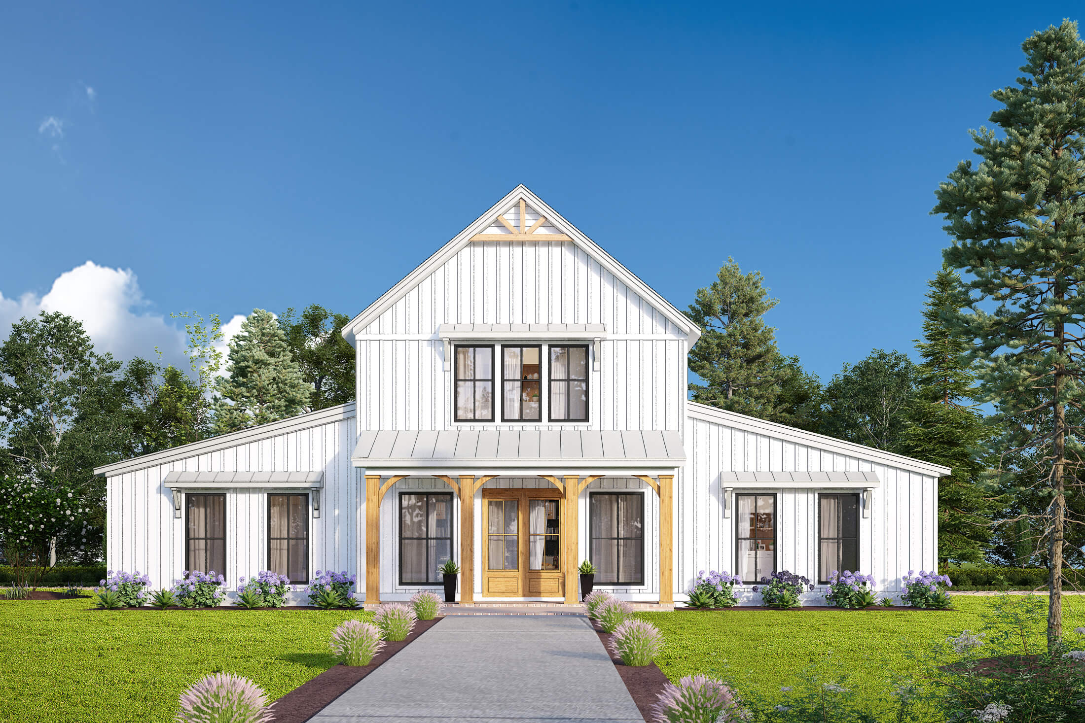 The White Horse Steel Barndo House Kit