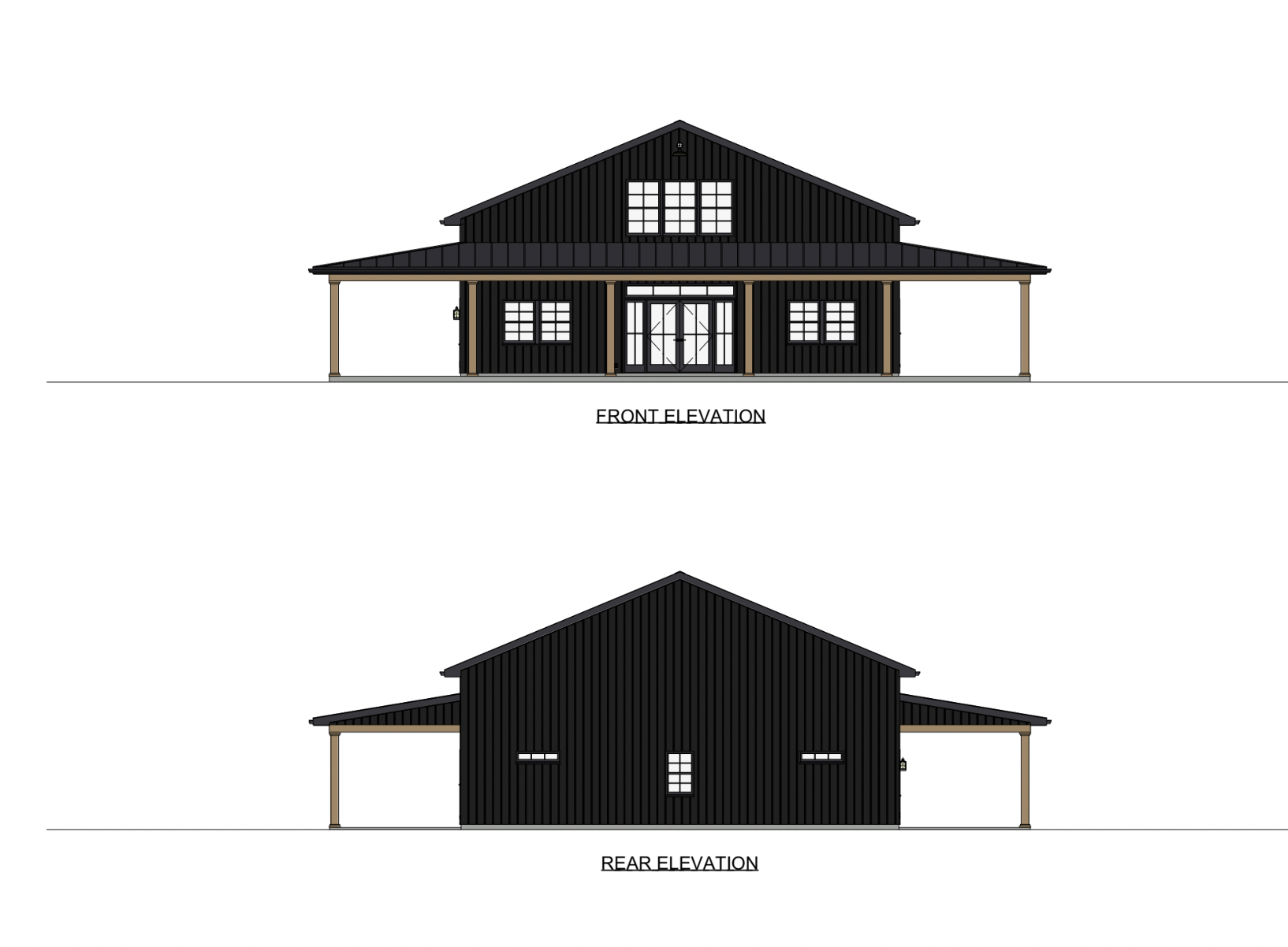 The Lone Wolf Steel Barndo House Kit