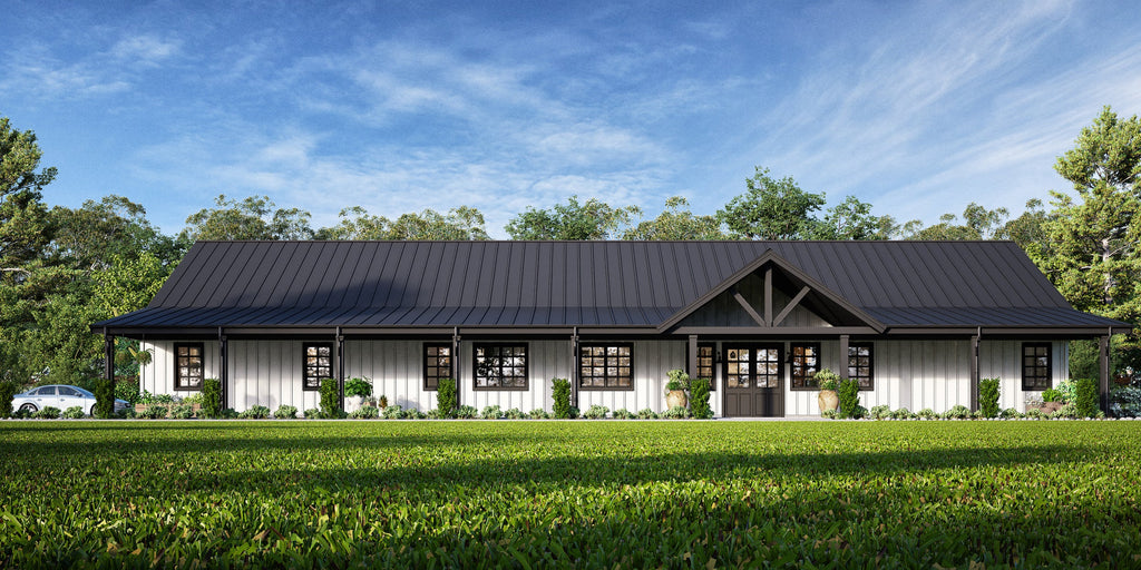 The Stormview Lodge Steel Barndo House Kit