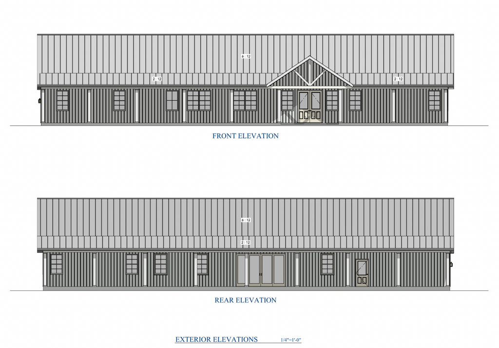 The Stormview Lodge Steel Barndo House Kit
