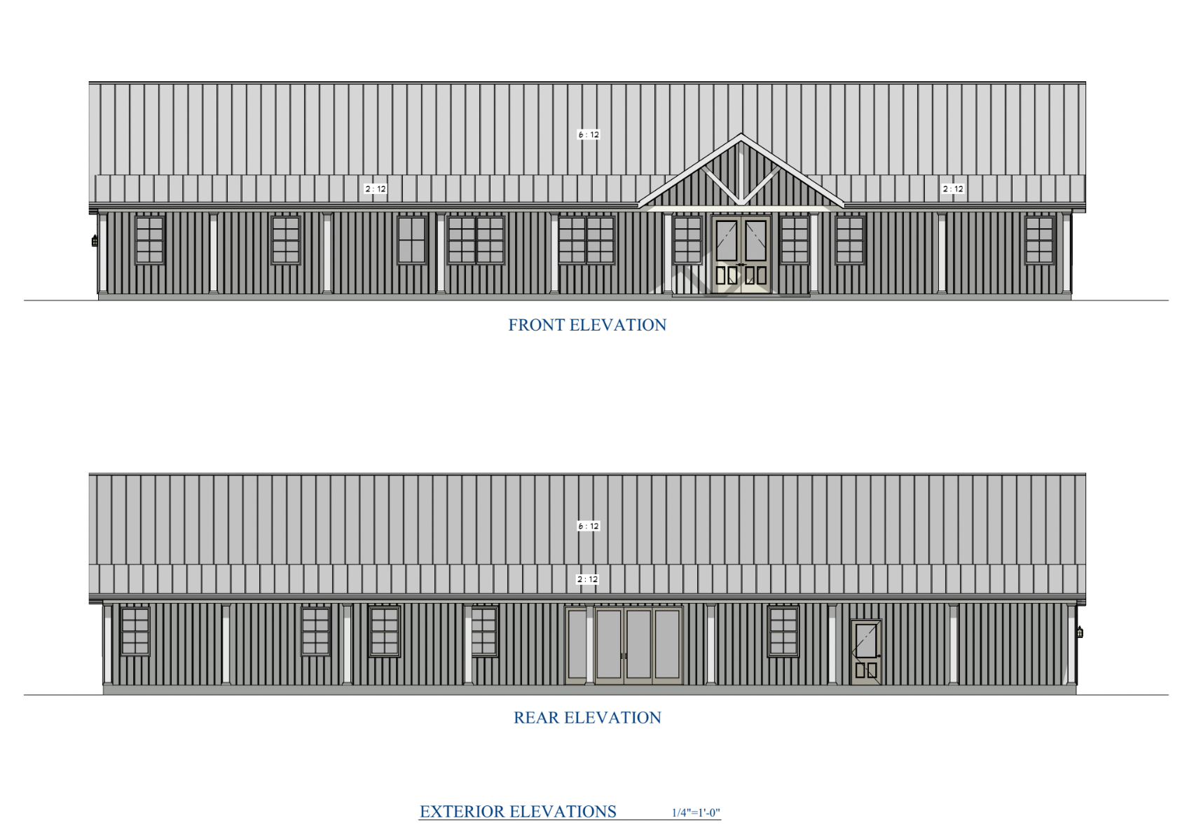The Stormview Lodge Steel Barndo House Kit