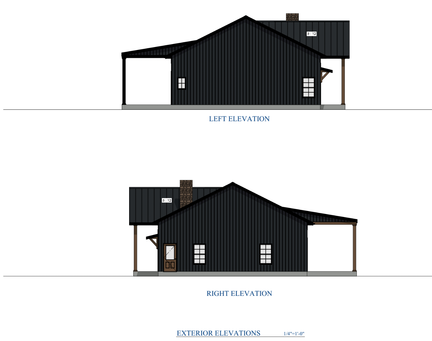 The Black Horse Rancher Steel Barndo House Kit