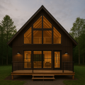 The Darling Log Home Plan - Log Home Kit