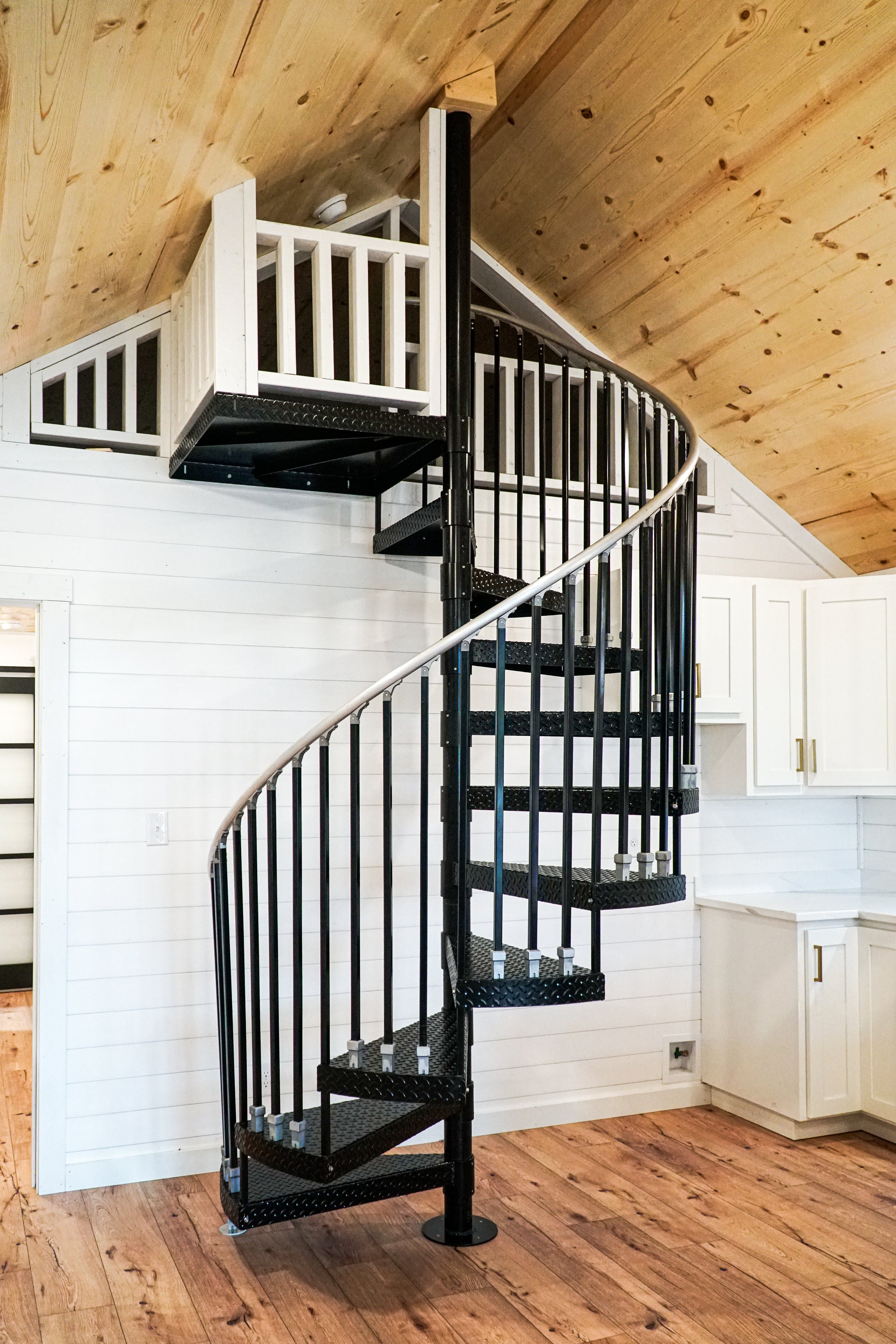 The Black Ninja Modern Amish Built Cabin