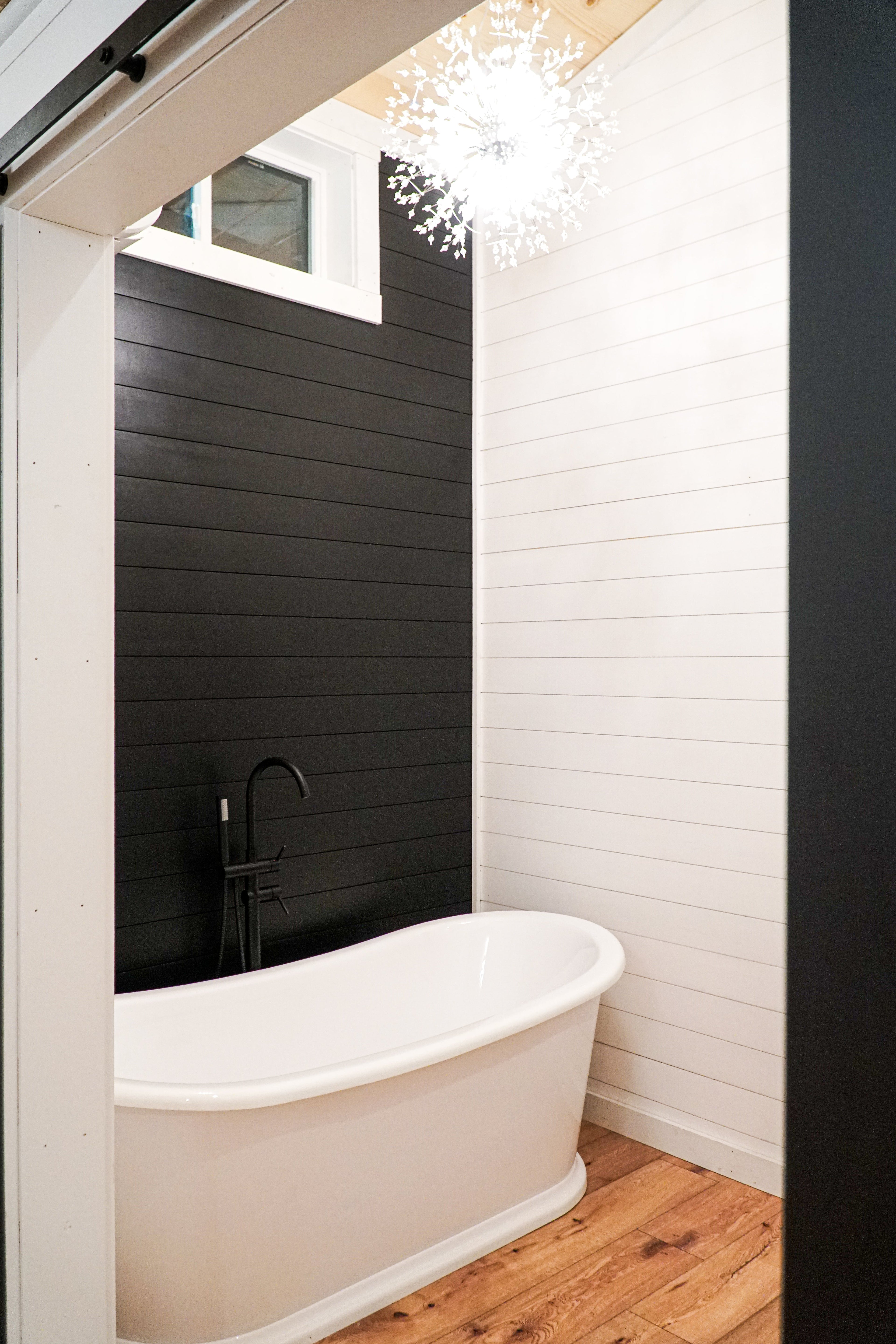 The Black Ninja Modern Amish Built Cabin