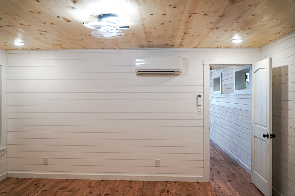 The Black Ninja Modern Amish Built Cabin