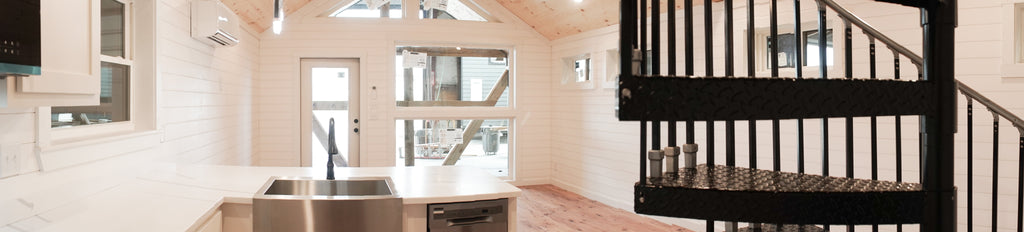 The Black Ninja Modern Amish Built Cabin